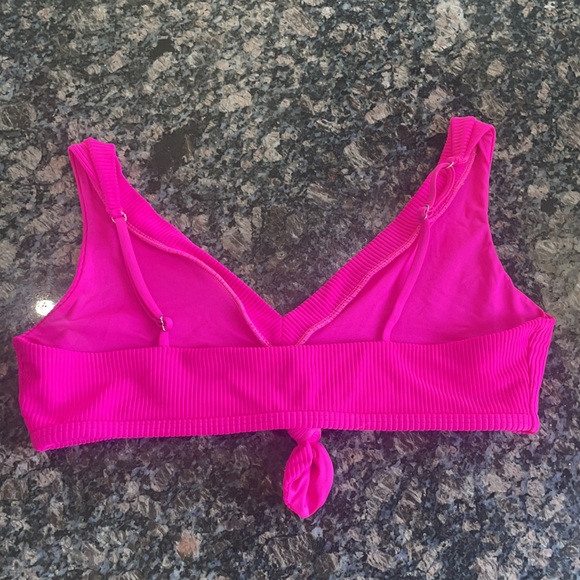 frankies bikini hot pink adjustable top - Picture 2 of 3
